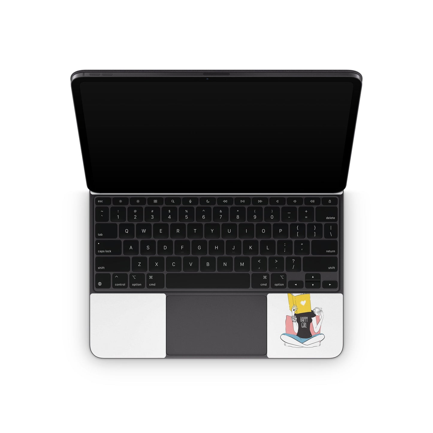 Happy Girl - Apple Magic Keyboard for iPad Skin