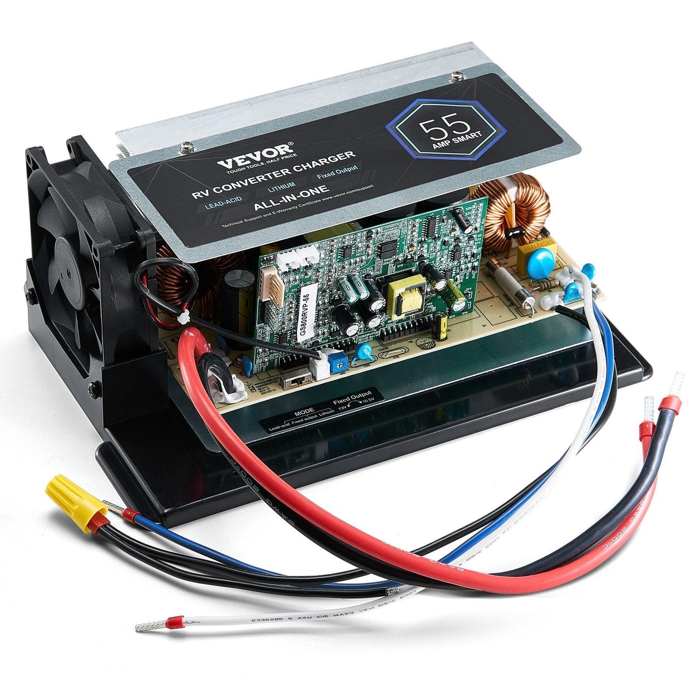 WF-8955-AD-MBA Main Board Assembly 55 Amp RV Converter Replacement Unit