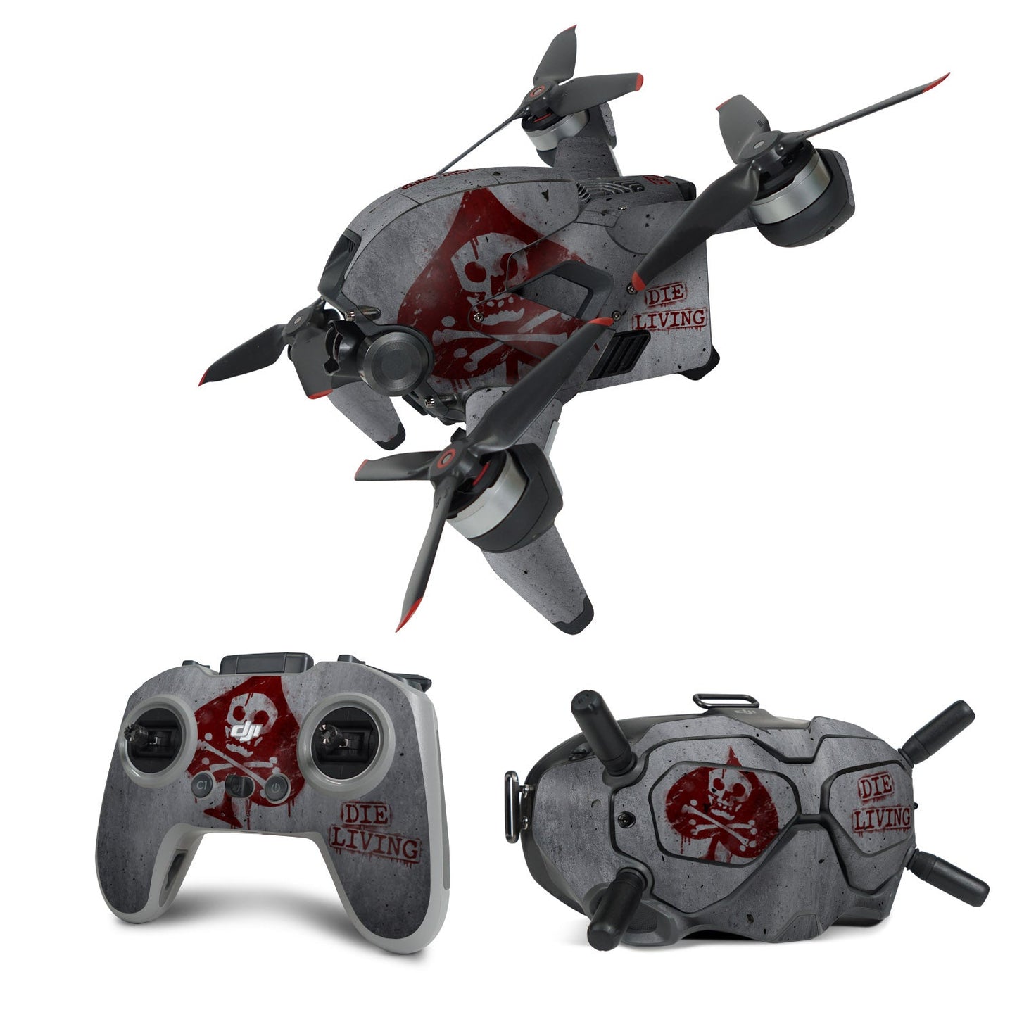 SOFLETE Die Living Bomber - DJI FPV Combo Skin