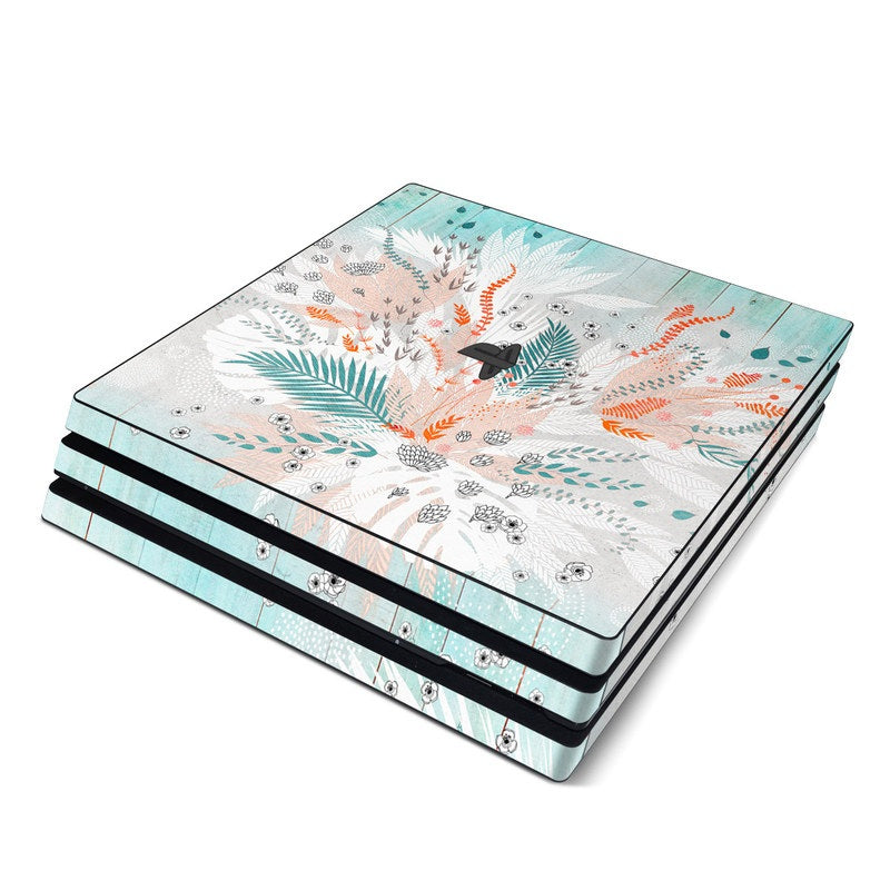 Tropical Fern - Sony PS4 Pro Skin