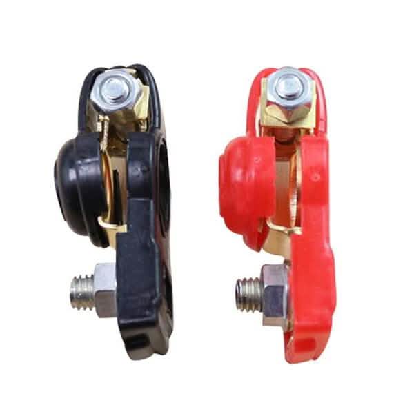 1-Pair: Adjustable Battery Terminal Clamp Clips