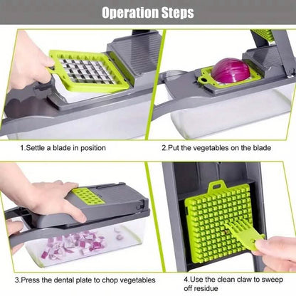14-in-1 Kitchen Vegetable Chopper