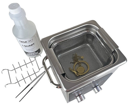 Ultrasonic (2 Quart) With Heater & Accessories - GEMORO