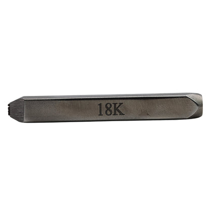 Jewelers Metal Stamp, Hardened Steel, Hallmarking