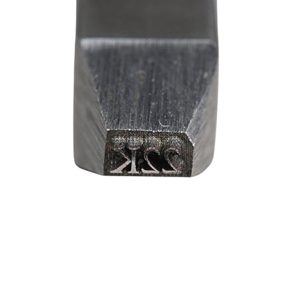 Jewelers Metal Stamp, Hardened Steel, Hallmarking