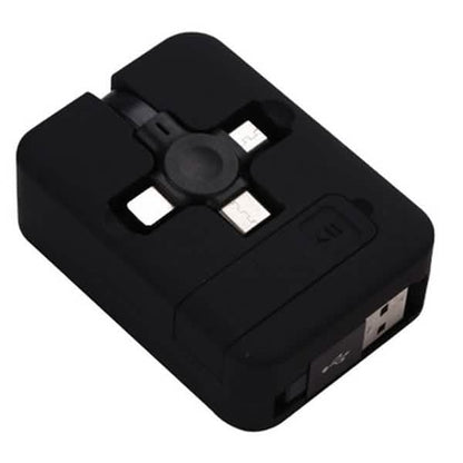 3-in-1 Portable Retractable Charging Cable
