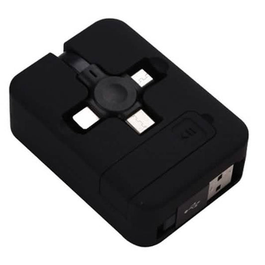 3-in-1 Portable Retractable Charging Cable