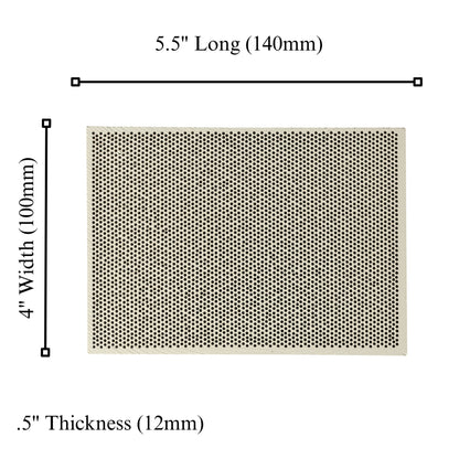 Honeycomb Ceramic Soldering Blocks