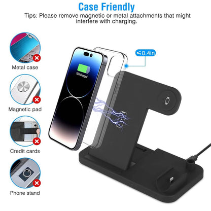 4-in-1 Foldable Wireless Charger