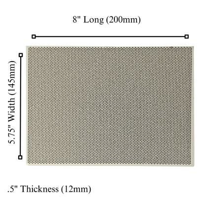Honeycomb Ceramic Soldering Blocks