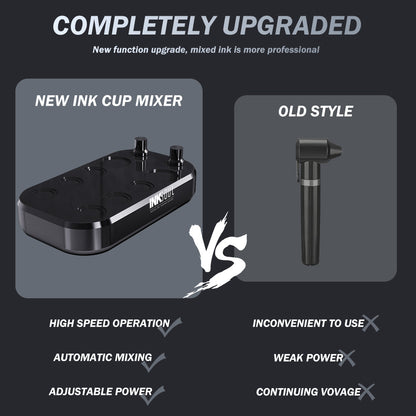 INKSOUL® TATTOO INK CUP MIXER 8 sites Aluminum alloy frame