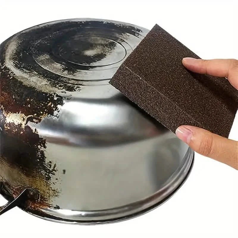6-Pack: Emery Magic Wipe Cleaning Sponges: Pot & Rust Remover
