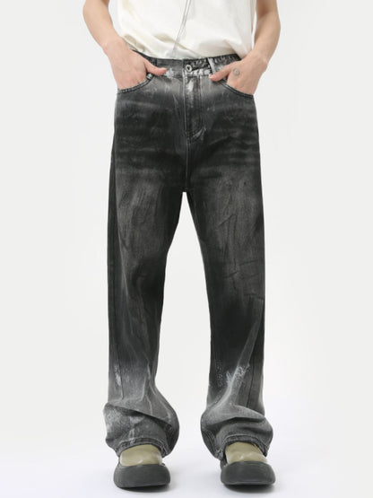 Wide Leg Jeans with Pockets