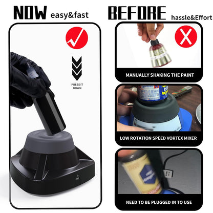 INKSOUL®️  VM-300 Mini Vortex Mixer 10000RPM Lab Mixer