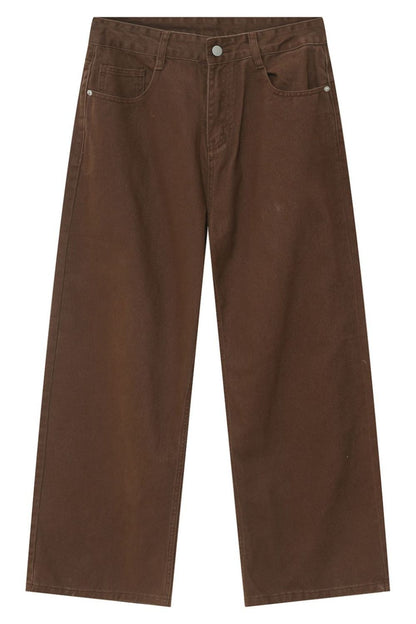Men's Mid-Rise Straight-Leg Jeans