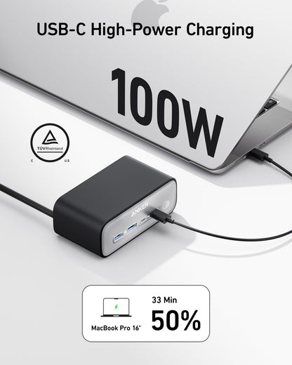 Anker 7-in-1 USB-C Charging Station (100W) BOA