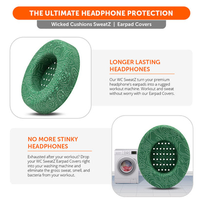 Beats Studio 2 & 3 Earpad Sweat Covers - WC SweatZ Studio