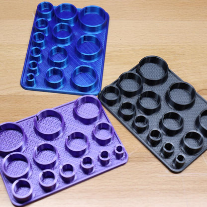 3D Printed Center Positioning Die Holder for Disc Cutter