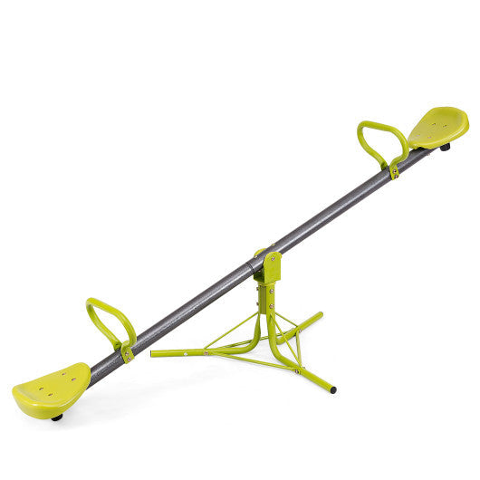 Kids Seesaw Swivel Children Teeter Totter Outdoor Play Set for 2 Children