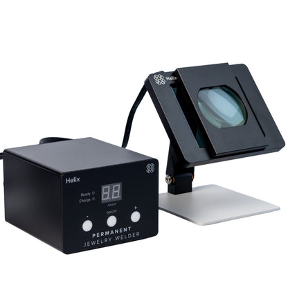 Auto Darkening Screen with Magnification, Foldable, for Permanent Jewelry Welders