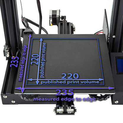 XTR Flexi Plate with PEX - Sovol SV08 and VORON 350 V2 - 355 x 355