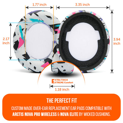 Arctis Nova Pro Wireless & Nova Elite Earpads - WC PadZ Nova Pro Wireless