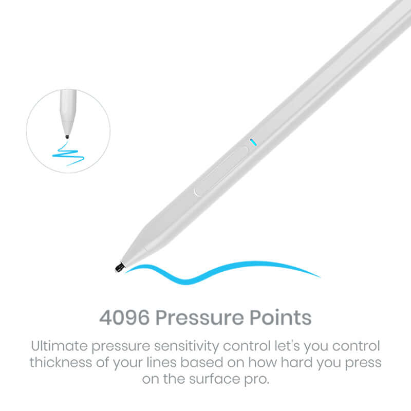 Pencil X – For Microsoft Surface Devices Supporting MPP Protocol - White