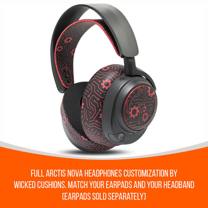 WC Silicone HeadbandZ for Arctis Nova Headsets
