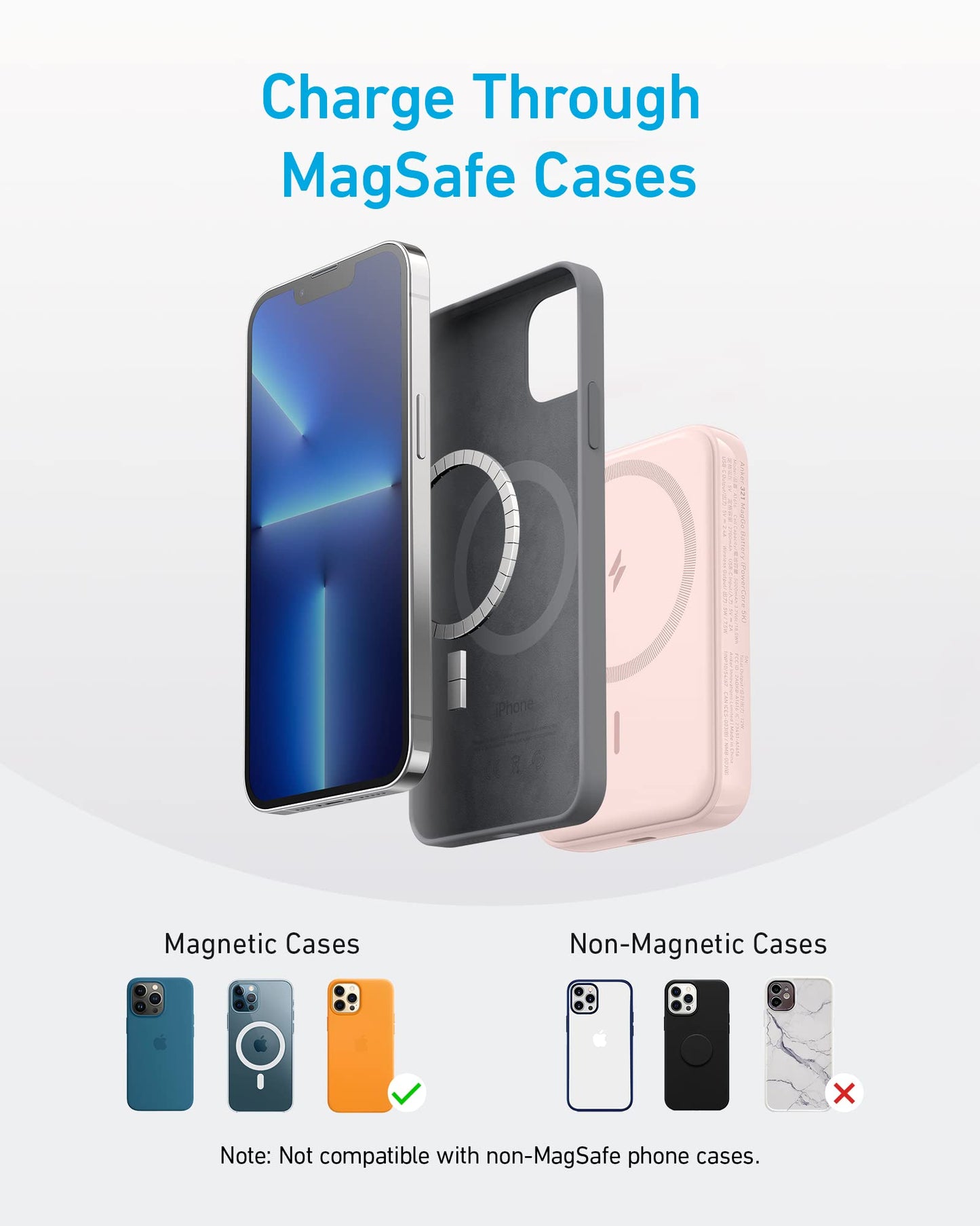 Anker <b>321</b> MagGo Battery (PowerCore Magnetic 5K)