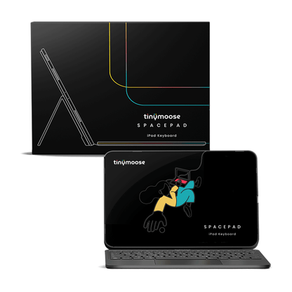 SpacePad iPad Keyboard - Black - (iPad 11 (A16) / iPad 10th Gen)