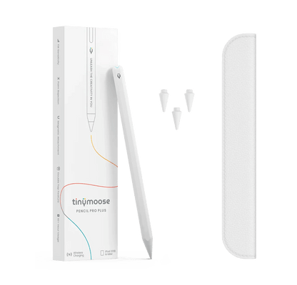 Pencil Pro Plus - iPad Pen with Wireless Charging – Alpine White