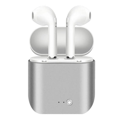 Metallic Wireless Earbuds & Charging Case Set