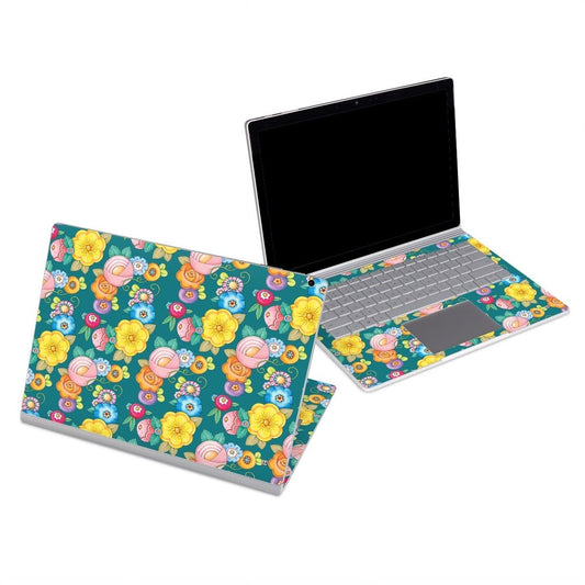 Act Right Flowers - Microsoft Surface Book Skin