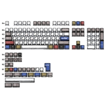 XVX Manga Theme Graffiti Cherry Profile 134-Key Dye-Sub PBT Keycap Set