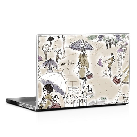 Ah Paris - Laptop Lid Skin
