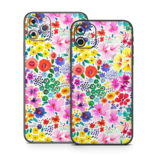 Artful Little Flowers - Apple iPhone 11 Skin