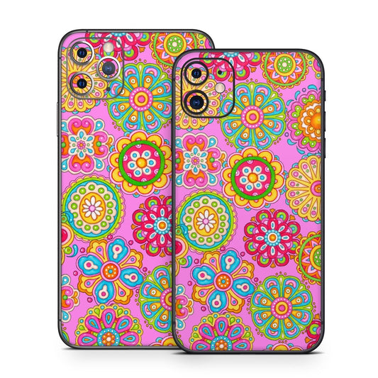 Bright Flowers - Apple iPhone 11 Skin