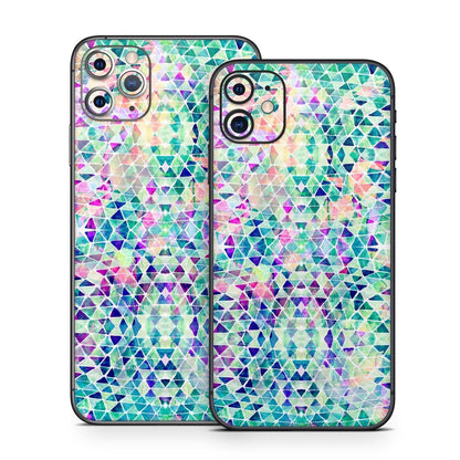 Pastel Triangle - Apple iPhone 11 Skin