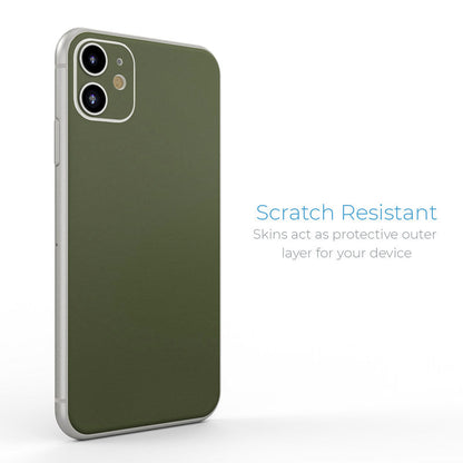 Solid State Olive Drab - Apple iPhone 11 Skin