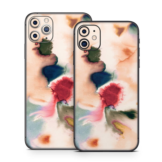 Abstract Watercolor Mineral - Apple iPhone 11 Skin