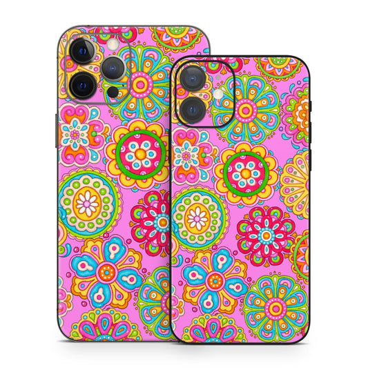 Bright Flowers - Apple iPhone 12 Skin