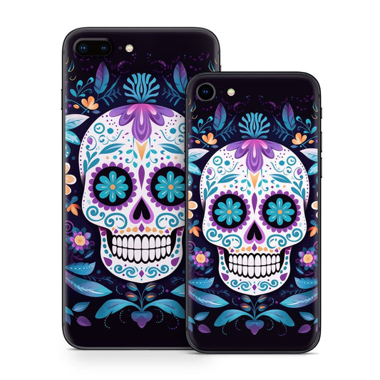 Calavera Azul - Apple iPhone 8 Skin
