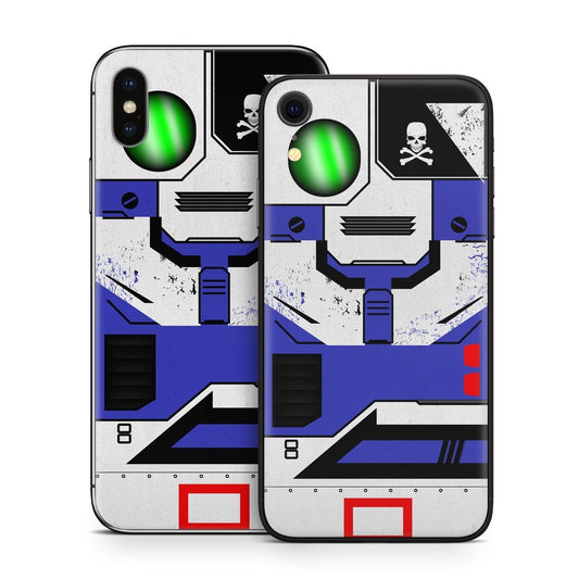 Blue Valkyrie - Apple iPhone X Skin