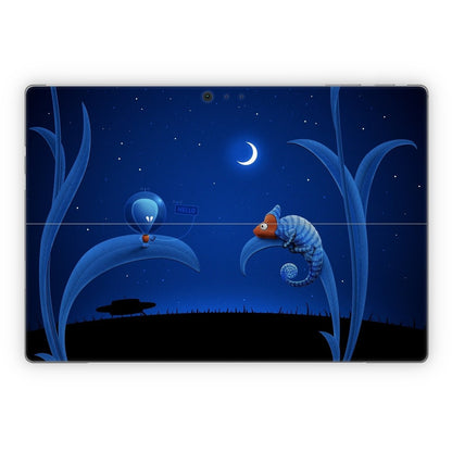 Alien and Chameleon - Microsoft Surface Pro Skin
