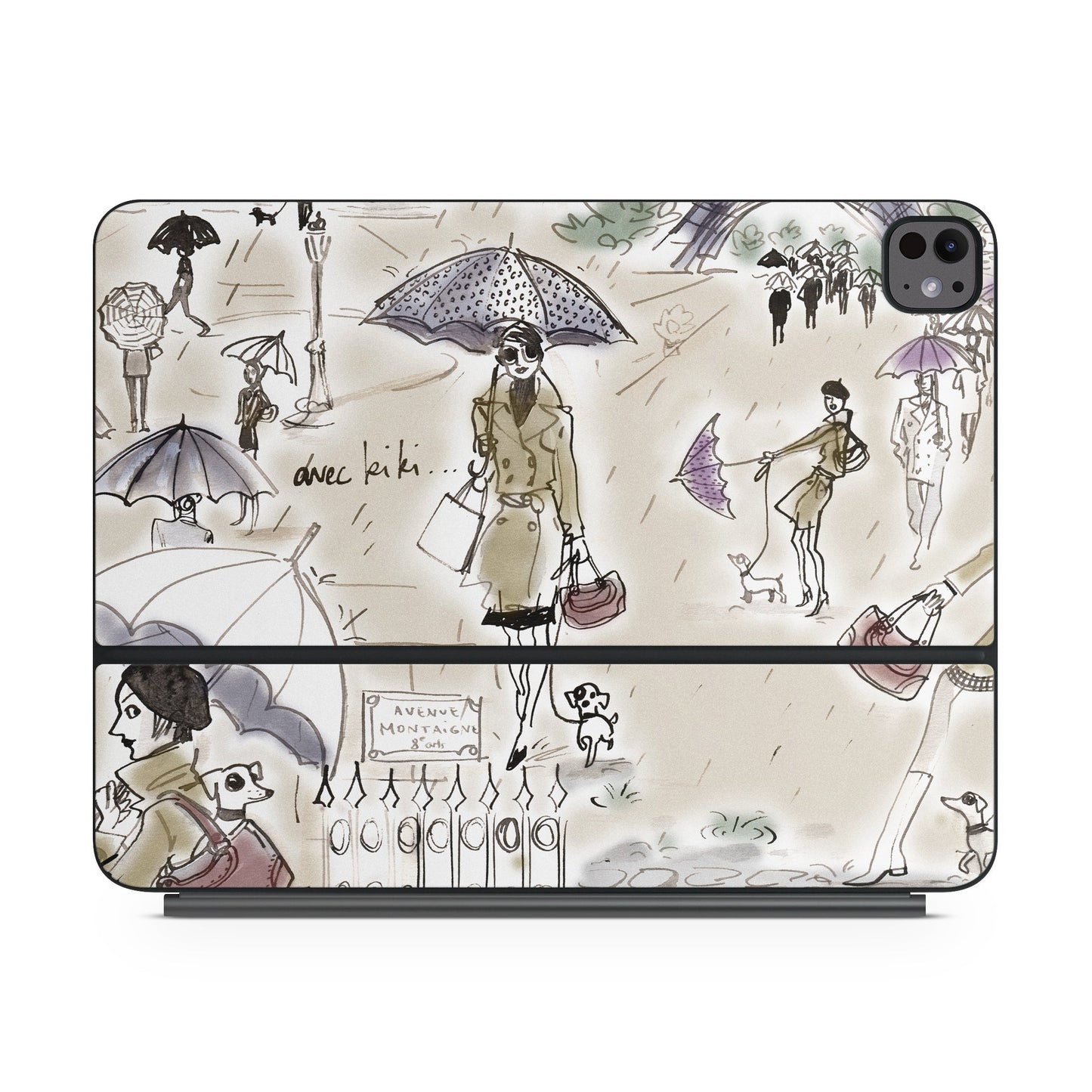 Ah Paris - Apple Magic Keyboard for iPad Skin