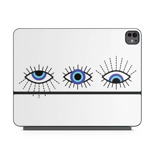 Blue Eyes - Apple Magic Keyboard for iPad Skin