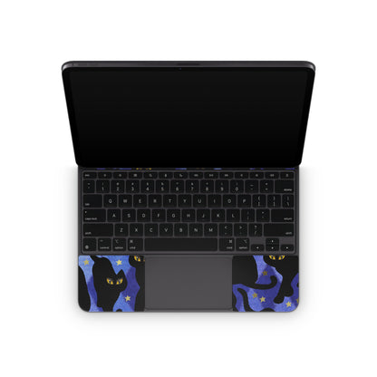 Cat Silhouettes - Apple Magic Keyboard for iPad Skin