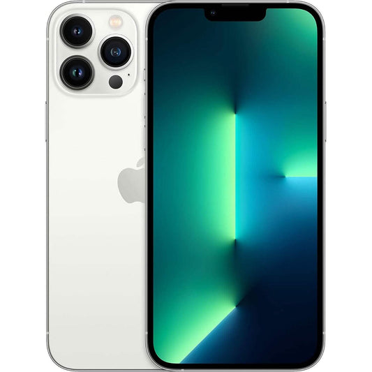 Apple iPhone 13 Pro Max 128GB Silver Fully Unlocked (Refurbished)