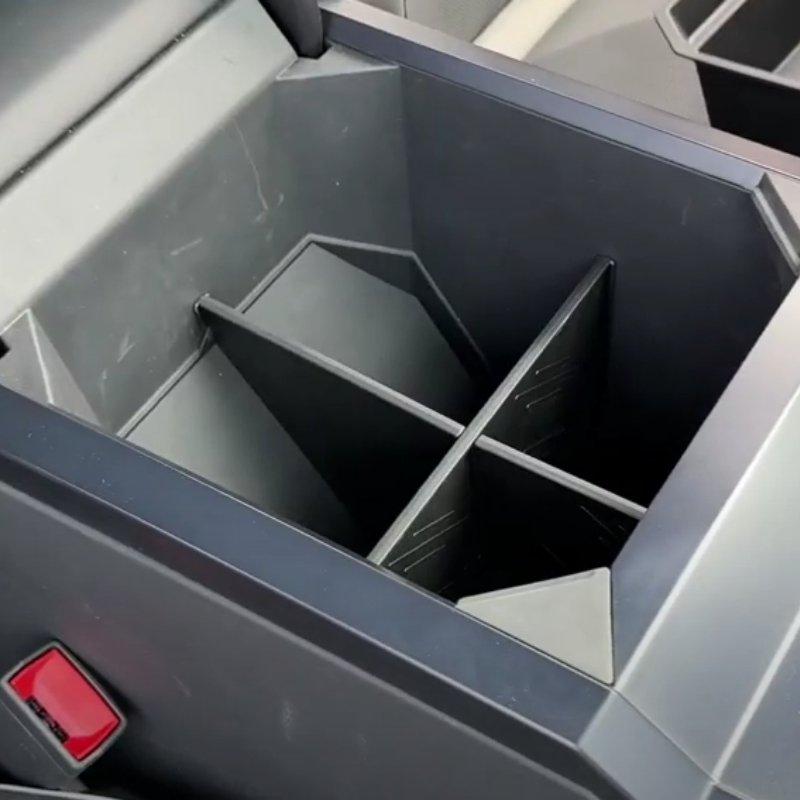 Armrest Storage Box Divider for Cybertruck