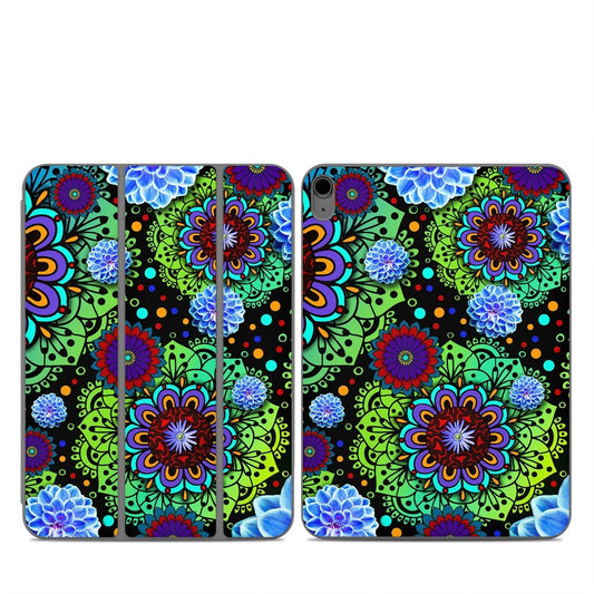 Funky Floratopia - Apple Smart Folio Skin